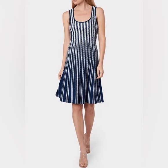 Milly • Fit and Flare Dress - Picture 1 of 8